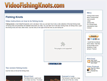 Tablet Screenshot of feeds.videofishingknots.com