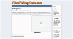 Desktop Screenshot of kwww.videofishingknots.com